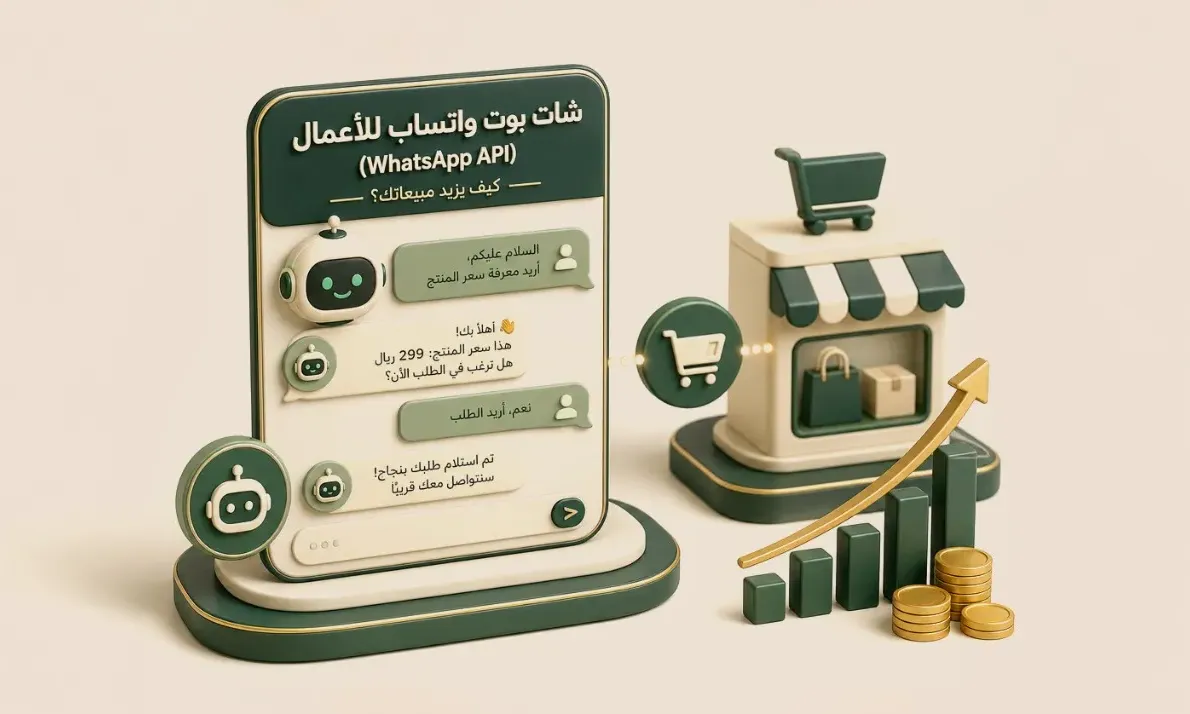 شات بوت واتساب للأعمال (WhatsApp Business API)
