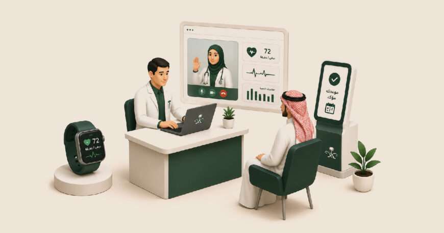التحول الرقمي للقطاع الصحي في السعودية: الفرص والتحديات والحلول