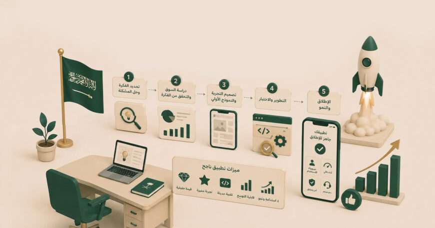 أفكار تطبيقات ناجحة في السعودية 2027