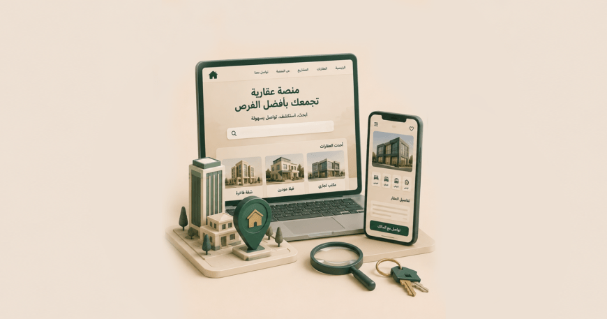خطوات بناء منصة عقارية ناجحة على الإنترنت