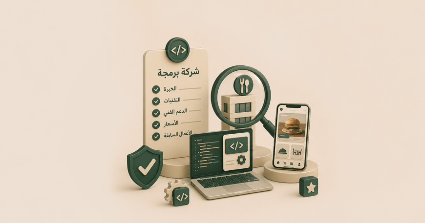 كيف تختار شركة برمجة لتطبيق مطعمك؟